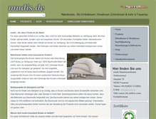 Tablet Screenshot of mudis.de
