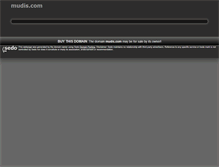 Tablet Screenshot of mudis.com